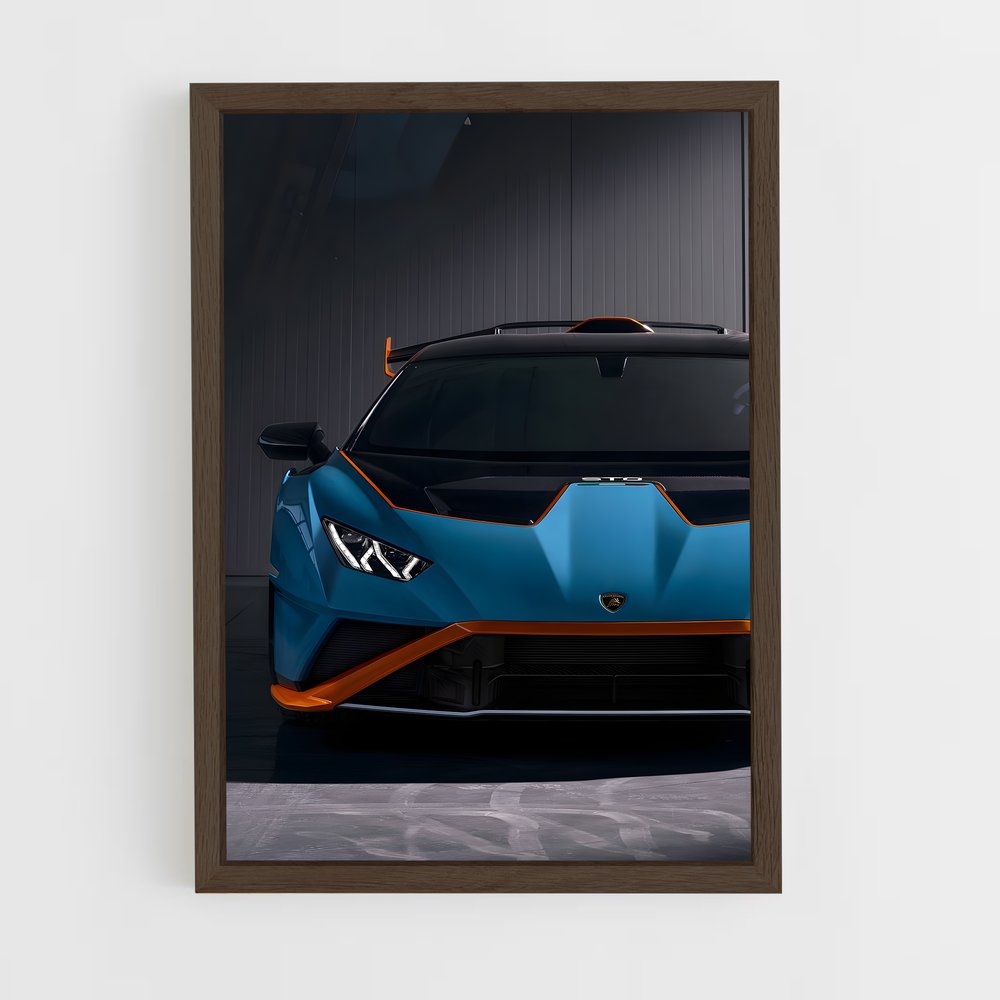 Poster L'Obscurité Automnale – affiche Lamborghini (vue 5)